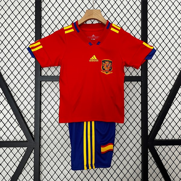 Camiseta Espana 1st Niño Retro 2010